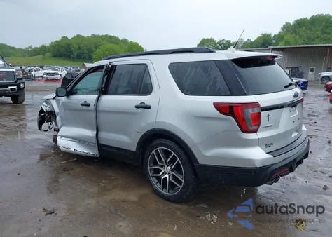2018 Ford Explorer Sport from USA, damaged, VIN 1FM5K8GT8JGC24863